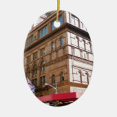 NYC Carnegie Hall Keramisch Ornament (Voorkant)