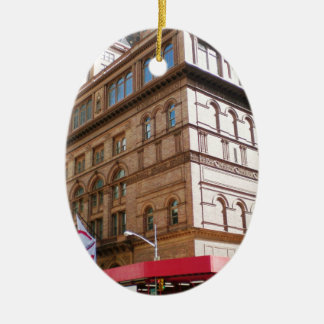 NYC Carnegie Hall Keramisch Ornament