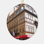 NYC Carnegie Hall Keramisch Ornament (Links)