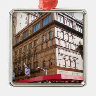 NYC Carnegie Hall Metalen Ornament