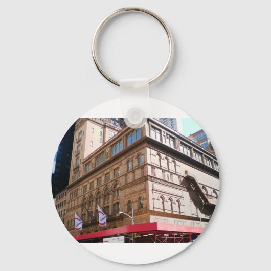 NYC Carnegie Hall Sleutelhanger (Voorkant)
