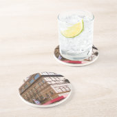 NYC Carnegie Hall Zandsteen Onderzetter (Zijkant)