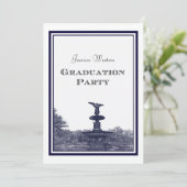 NYC Central Park Bethesda FT DIY #2 Afstuderen Kaart (Staand voorkant)