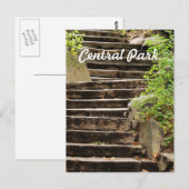 NYC Central Park Briefkaart (Voorkant / Achterkant)