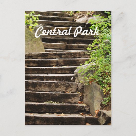 NYC Central Park Briefkaart (Voorkant)