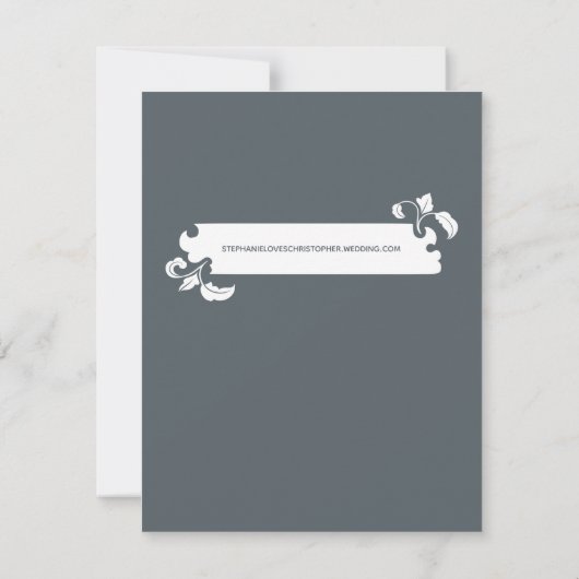 NYC Central Park Damas Pavilion Wedding Save The Date (Achterkant)