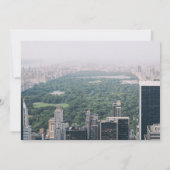 NYC Central Park Foto - Sla de datum op Save The Date (Achterkant)