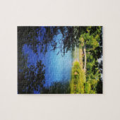 NYC Central Park Lake Bow Bridge New York City Legpuzzel (Horizontaal)