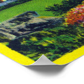 NYC Central Park Uitzicht of 5th Ave Hotels Poster (Hoek)