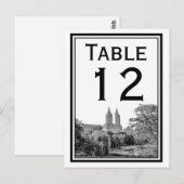 NYC Central PK Lake San Remo Ettafel Nummer Kaart (Voorkant / Achterkant)