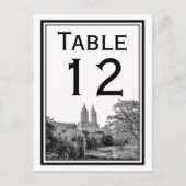 NYC Central PK Lake San Remo Ettafel Nummer Kaart (Voorkant)