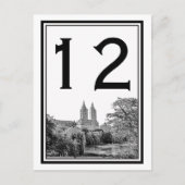 NYC Central PK Lake San Remo geëtst SQ Tafelnummer (Voorkant)