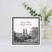 NYC Centrl Pk Lake San Remo Etchd SQ Vrijgezellenf Kaart (Staand voorkant)