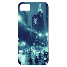 NYC Chrysler Rain iPhone 5 Hoesje-Mate Hoesje