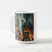 NYC Cityscape Mok – iconische skyline van New York (Voorkant links)