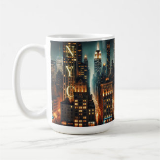 NYC Cityscape Mok – iconische skyline van New York