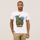 NYC Comic Art Urban T-shirt (Voorkant volledig)