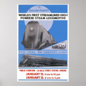 NYC Commodore Vanderbilt Locomotive Poster (Voorkant)