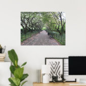 NYC Conservatory Garden Central Park New York Poster (Thuiskantoor)