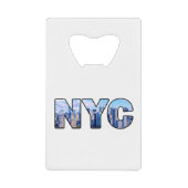 NYC CREDITKAART FLESSENOPENER (Voorkant)