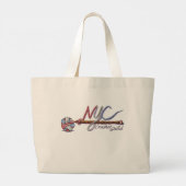 NYC Crochet Guild Canvas tas (Achterkant)