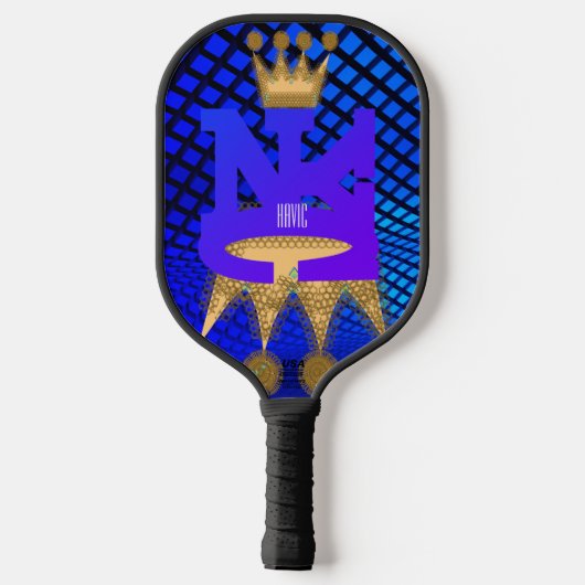 NYC CROWN LOGO GRAPHICS PICKLEBALL PADDLE (Achterkant)