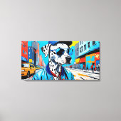 NYC DALMATIE CANVAS AFDRUK (Voorkant)
