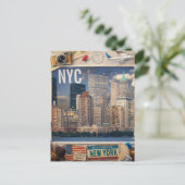 NYC – De Stad Die Nooit Pauzeert Briefkaart (Staand voorkant)