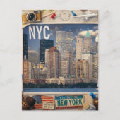 NYC – De Stad Die Nooit Pauzeert Briefkaart (Voorkant)