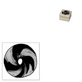 NYC Deli Marble Rye Bagel Bagels Breakfast Stamp Rubberstempel (Gestempeld)