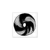 NYC Deli Marble Rye Bagel Bagels Breakfast Stamp Rubberstempel (Afrduk)