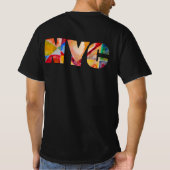 NYC Designer Art T-shirt (Achterkant)