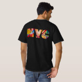 NYC Designer Art T-shirt (Achterkant volledig)