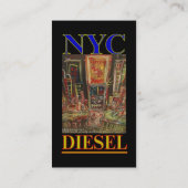 NYC DIESEL VISITEKAARTJE (Achterkant)