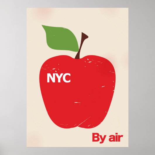 NYC door de lucht Poster (Voorkant)