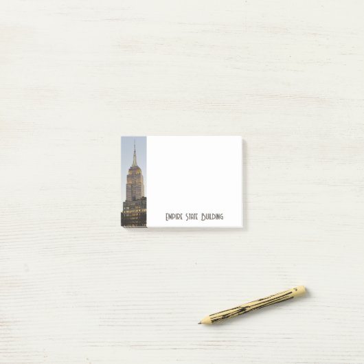 NYC Empire State Building Post-It Notities Post-it® Notes (Op bureau)