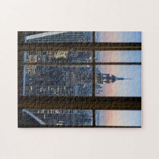 NYC Empire State Building Puzzle Legpuzzel (Horizontaal)