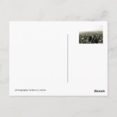 NYC Empire State View B&W Briefkaart (Achterkant)