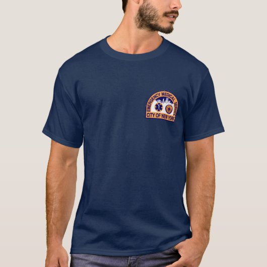 NYC EMS Coney Island T shirt (Voorkant)