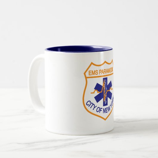 NYC EMS Paramedische Mok (Voorkant links)