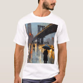 NYC Essentials: Mannen T-shirt (Voorkant)