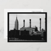 NYC-fabriek Briefkaart (Voorkant / Achterkant)