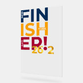 NYC Finisher van de Marathon Acryl Bord (Hoek)