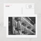 NYC Fire ontsnapt aan Briefkaart (Voorkant / Achterkant)