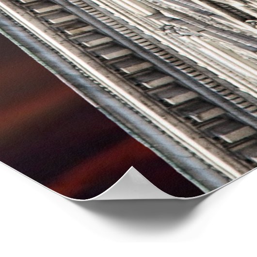 NYC FLATIRON SKYSCRAPER POSTER (Hoek)