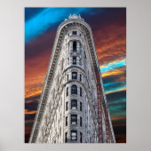 NYC FLATIRON SKYSCRAPER POSTER (Voorkant)