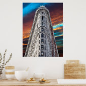 NYC FLATIRON SKYSCRAPER POSTER (Keuken)