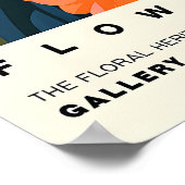 NYC Flower Market Art Print Urban Floral Cityscape (Hoek)