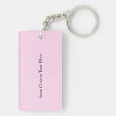 NYC Flower Market Harlem Pink Greenery Sleutelhang Sleutelhanger (achterkant)