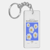 NYC Flower Market SOHO Daisy Sleutelhanger (Voorkant Links)